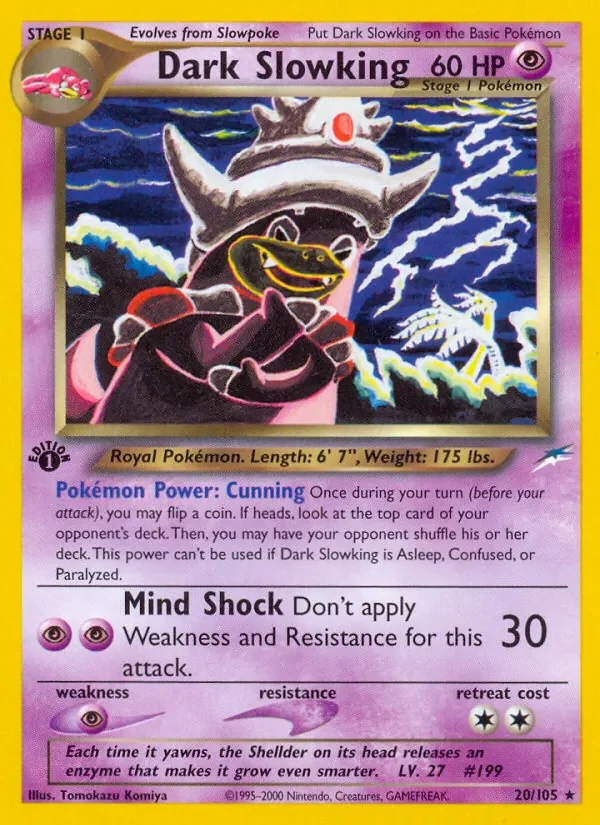 Dark Slowking - Non-holo