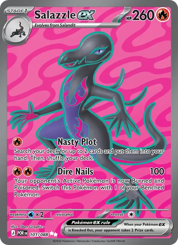 Salazzle ex - Full Art