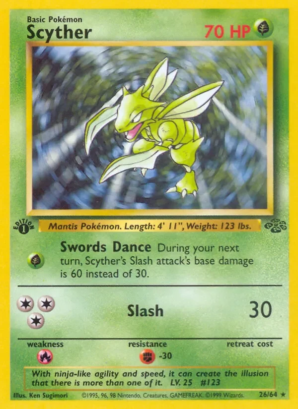 Scyther - Non-holo