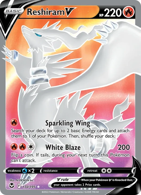 Reshiram V - Holo