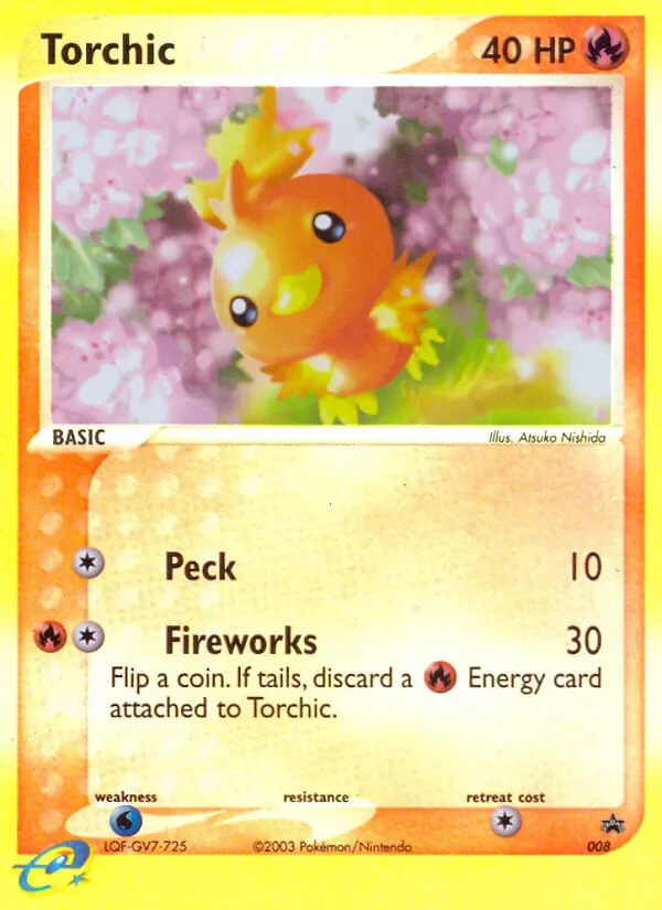 Torchic - Reverse holo
