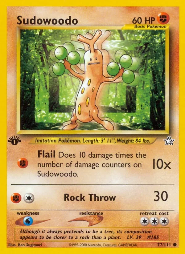 Sudowoodo - Non-holo