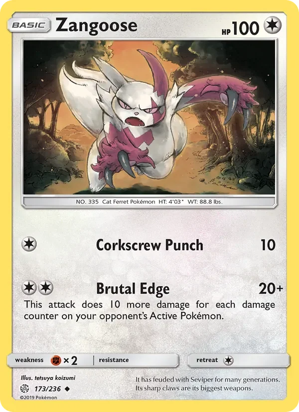 Zangoose - Non-holo