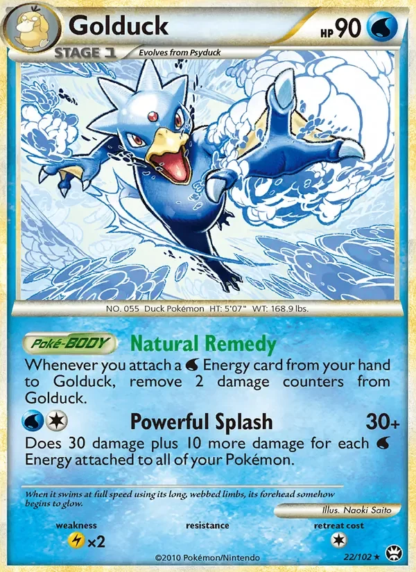 Golduck - Non-holo