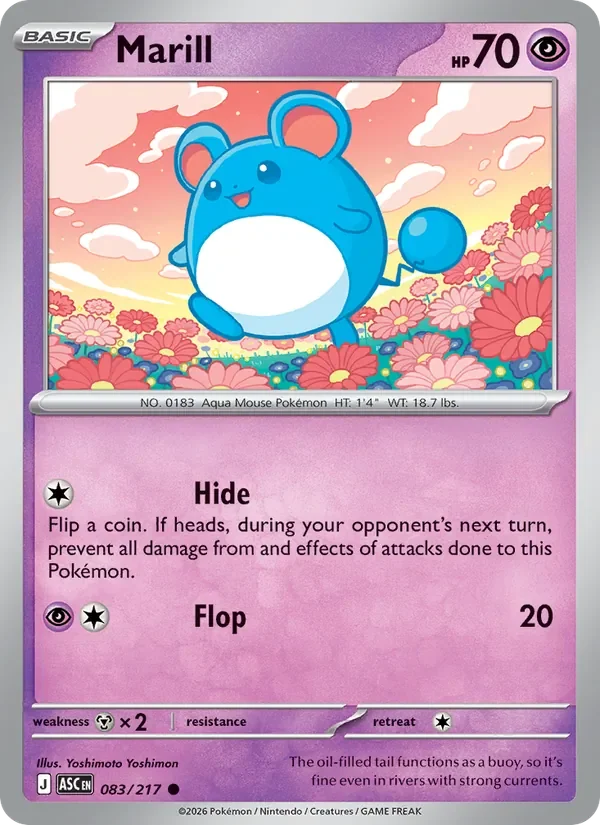 Marill - Non-holo