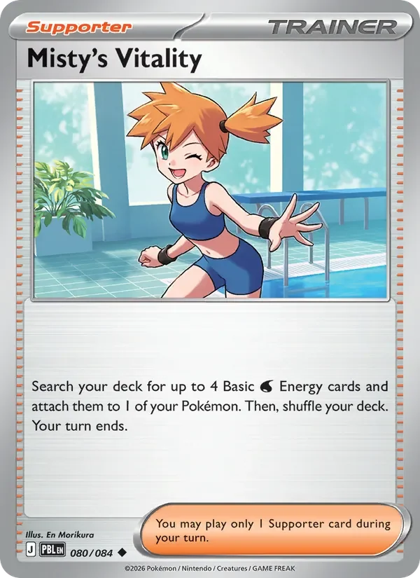 Misty's Vitality - Non-holo