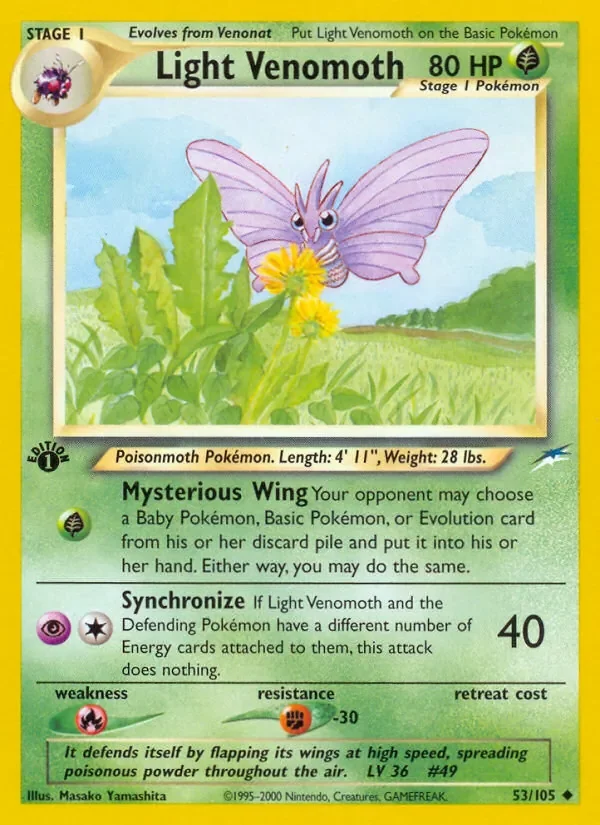 Light Venomoth - Non-holo