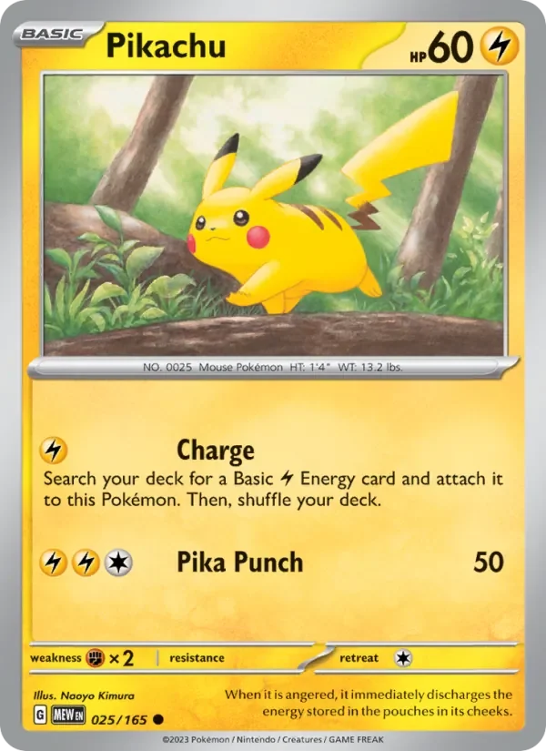 Pikachu - Non-holo
