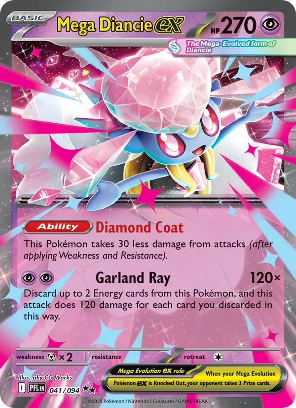 Mega Diancie ex - Holo