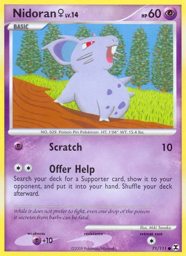 Nidoran ♀ - Non-holo