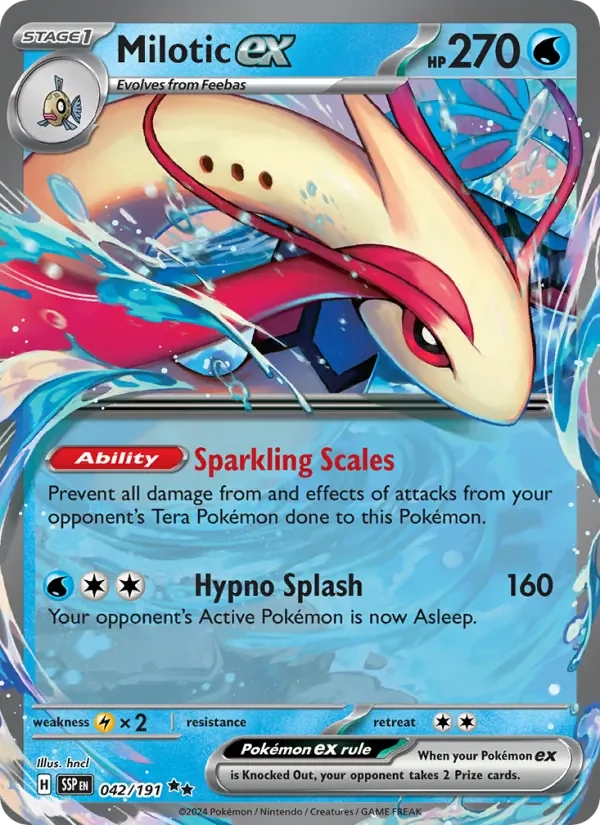 Milotic ex - Holo