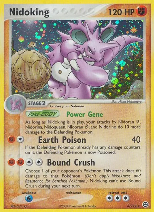 Nidoking - Holo