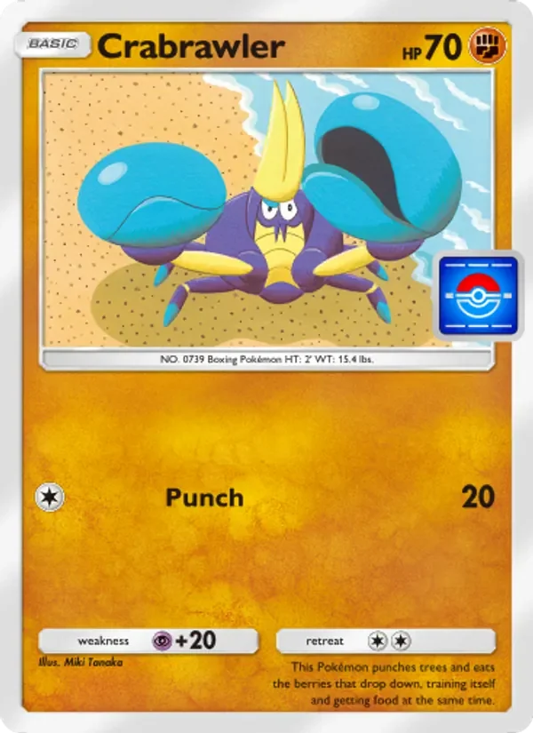 Crabrawler - Non-holo