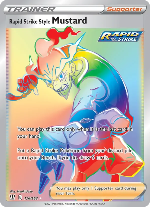 Rapid Strike Style Mustard - Holo - Rainbow