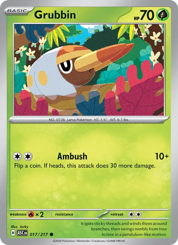 Grubbin - Non-holo