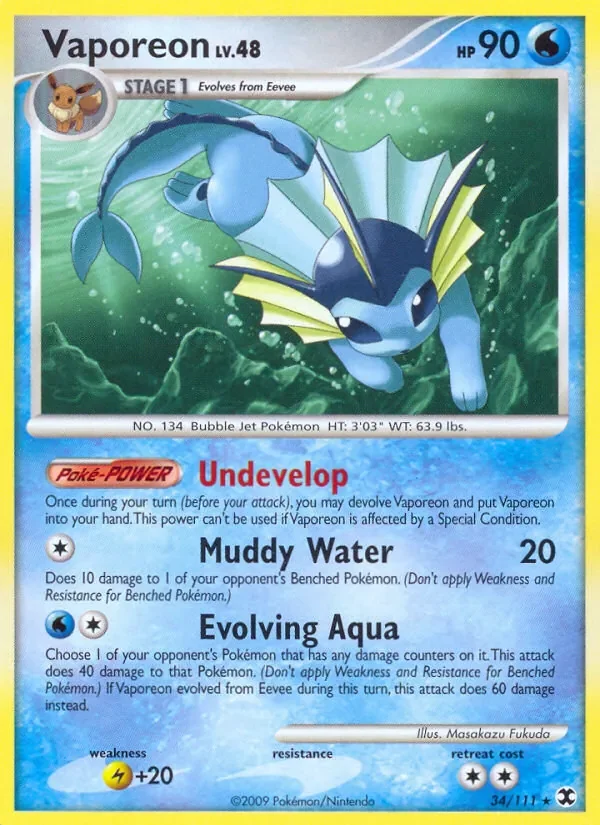 Vaporeon - Non-holo