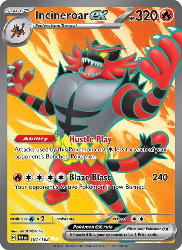 Incineroar ex - Full Art