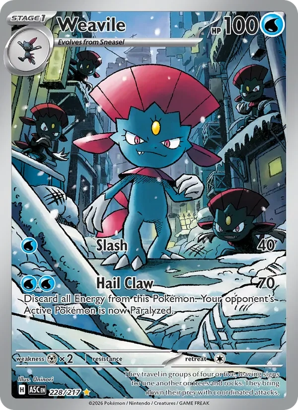 Weavile - Full Art