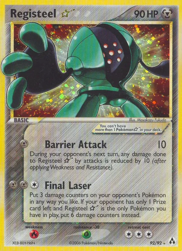 Registeel ☆ - Holo