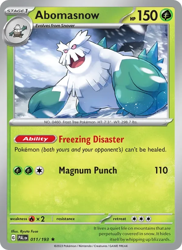 Abomasnow - Holo