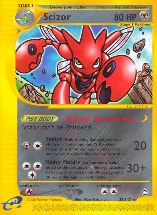 Scizor - Non-holo