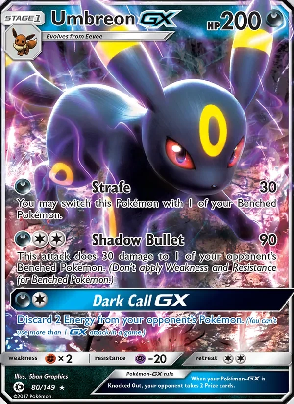 Umbreon GX - Non-holo