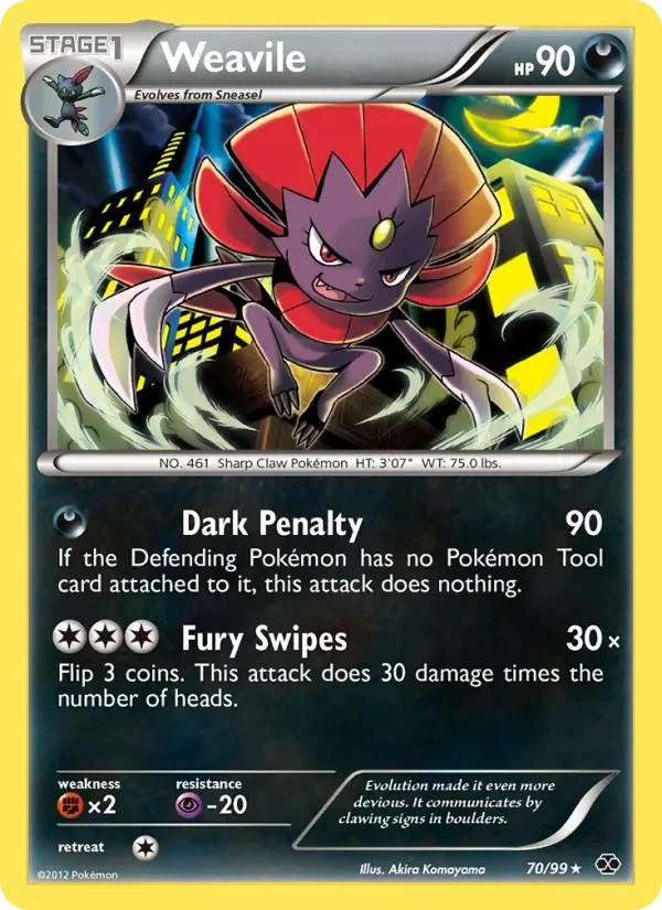 Weavile - Non-holo