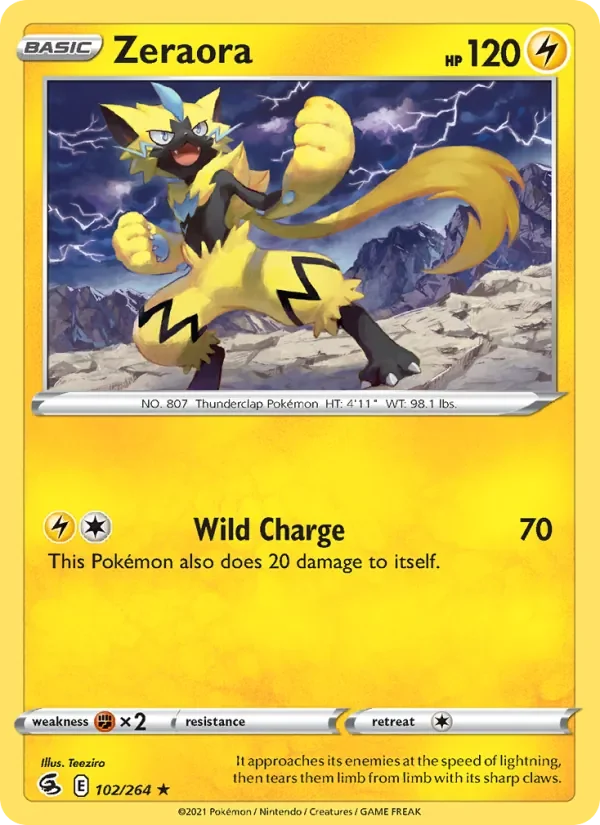 Zeraora - Non-holo