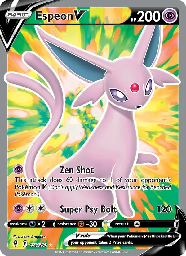 Espeon V - Holo