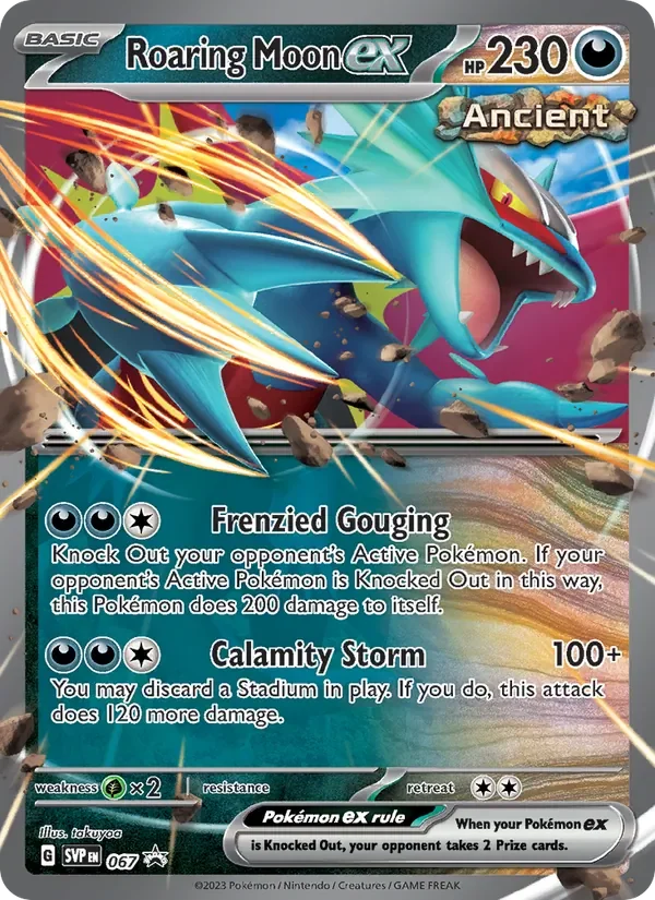 Roaring Moon ex - Holo