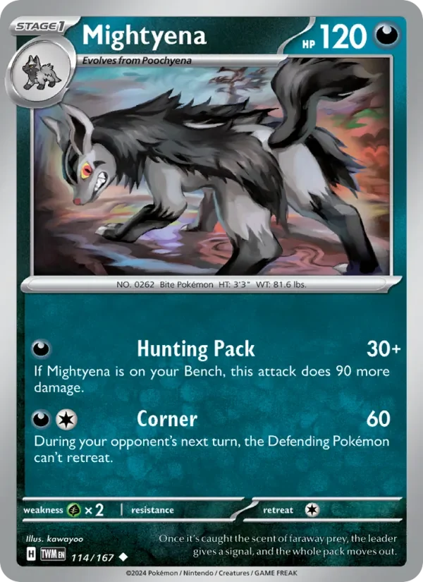 Mightyena - Non-holo