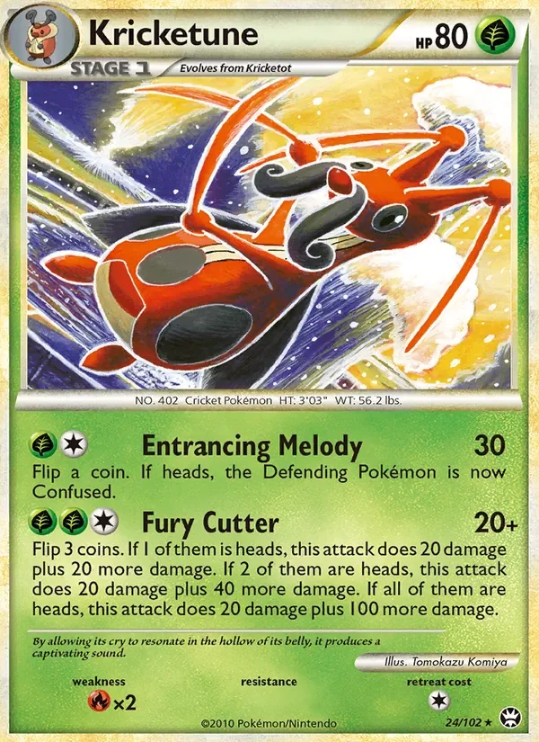 Kricketune - Non-holo