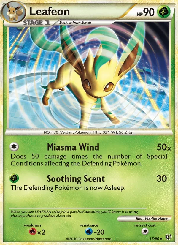 Leafeon - Non-holo