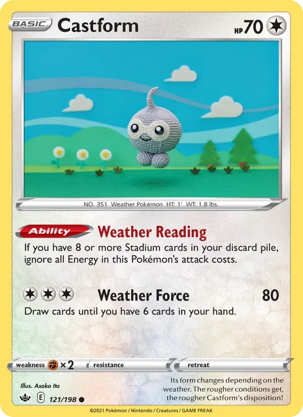Castform - Non-holo
