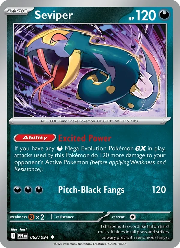 Seviper - Non-holo