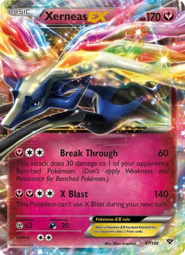 Xerneas EX - Non-holo