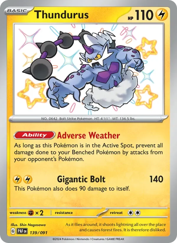 Thundurus - Holo