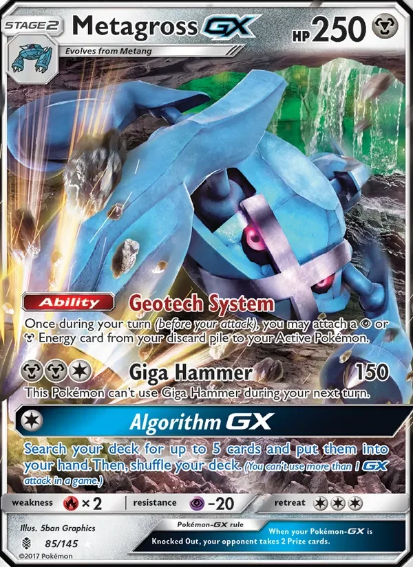 Metagross GX - Non-holo