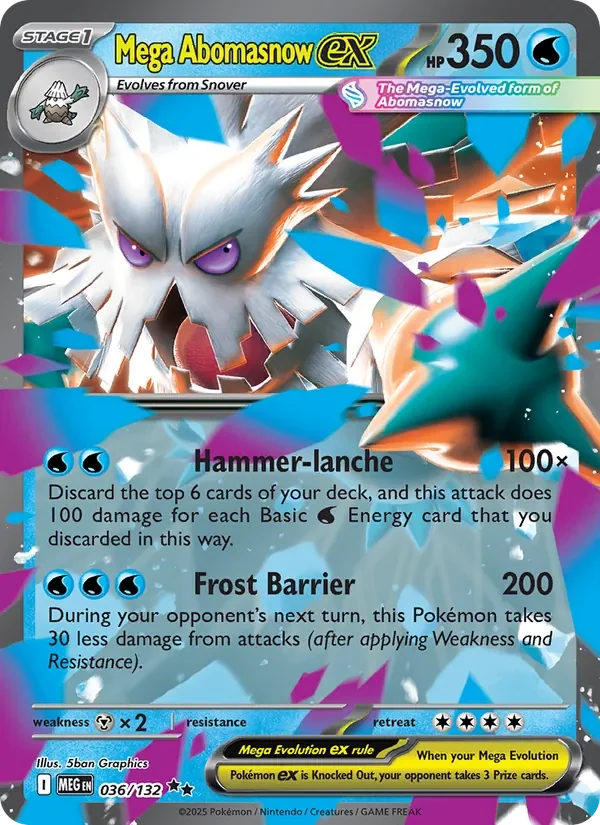 Mega Abomasnow ex - Holo