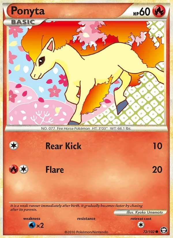 Ponyta - Non-holo
