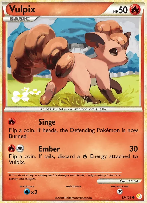 Vulpix - Non-holo