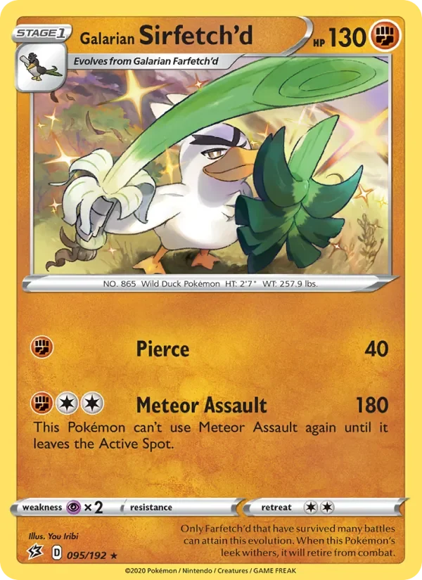 Galarian Sirfetch'd - Holo