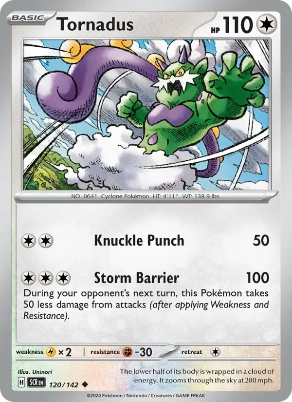 Tornadus - Non-holo