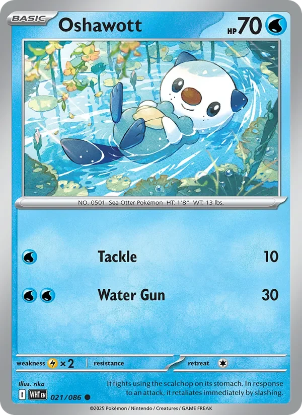 Oshawott - Non-holo