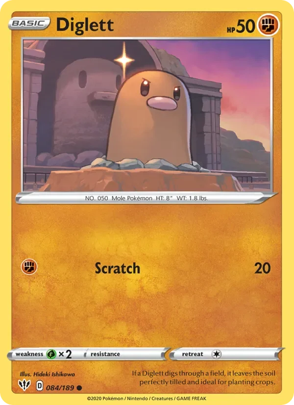 Diglett - Non-holo