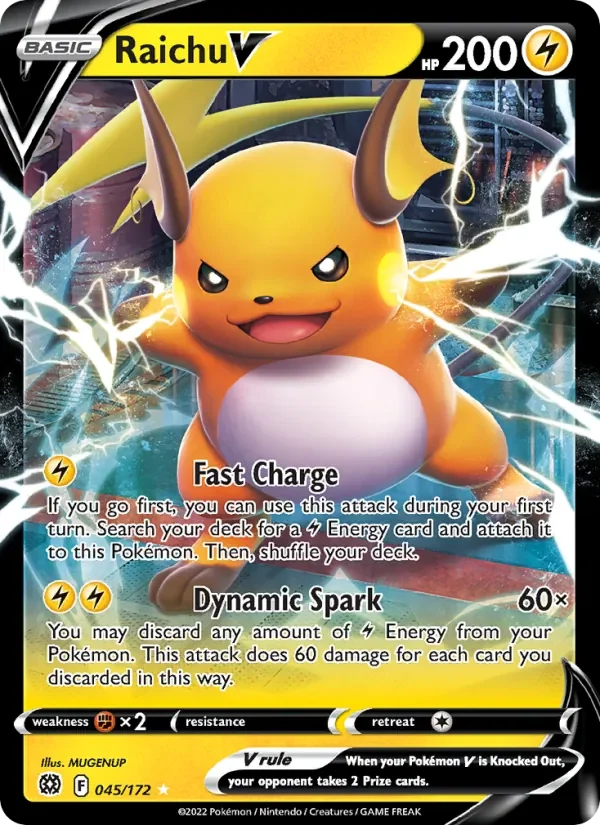 Raichu V - Holo