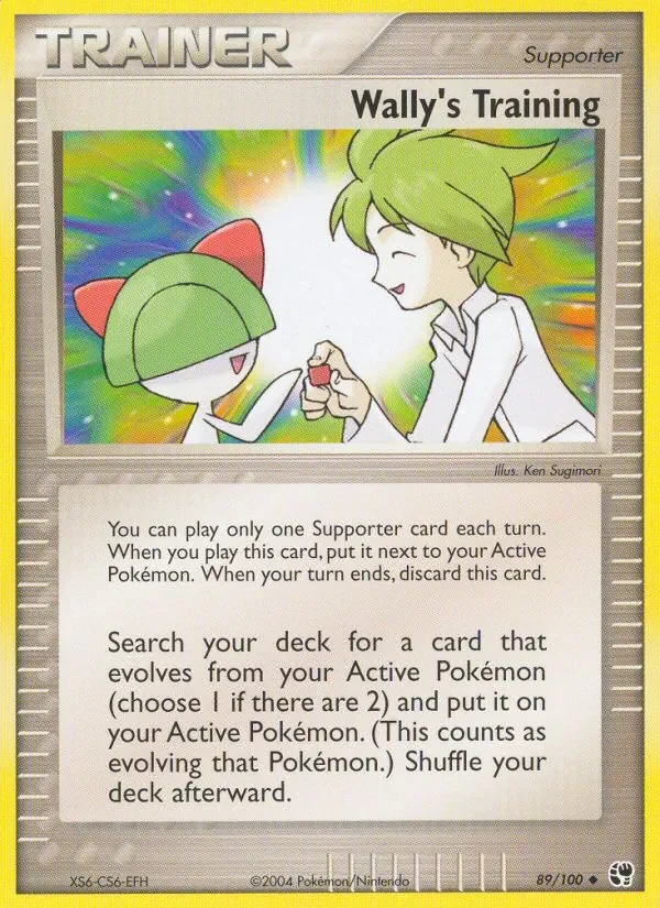 Wally's Training - Non-holo
