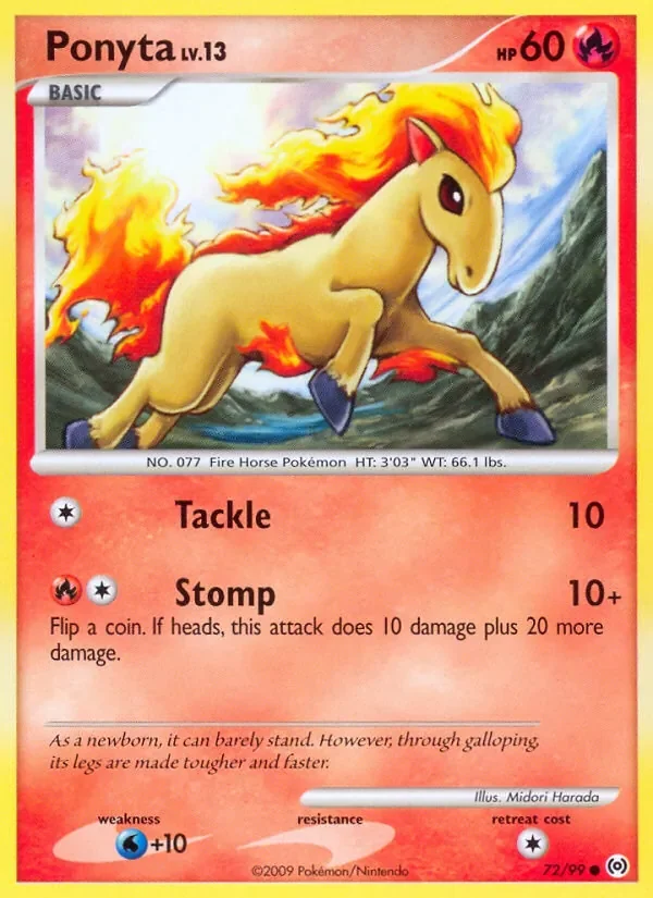 Ponyta - Non-holo
