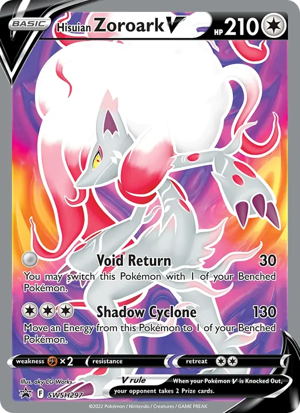 Hisuian Zoroark V - Holo