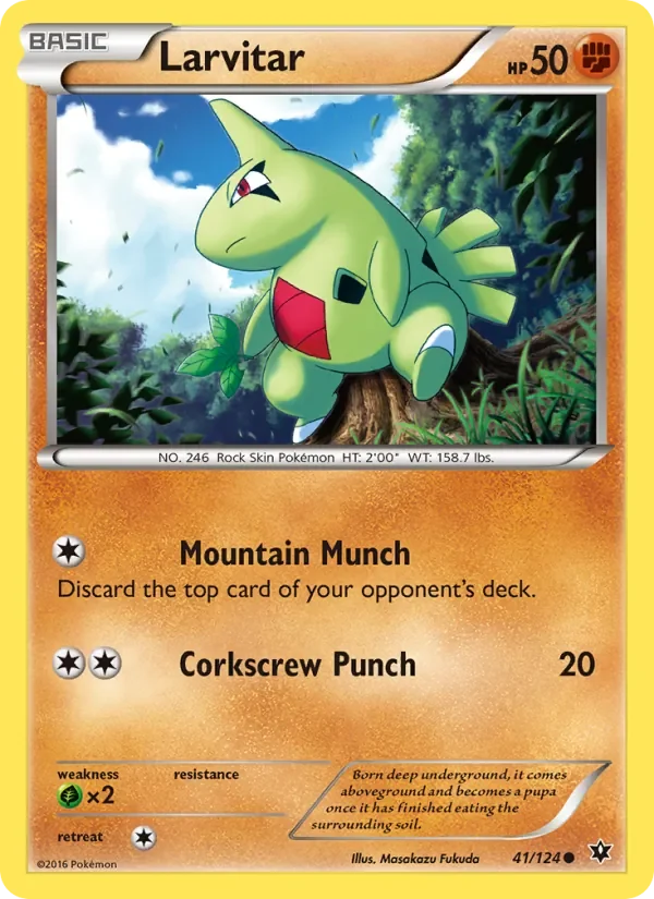 Larvitar - Non-holo
